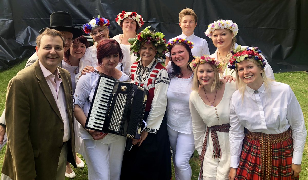 Alberto joins Latvian Midsummer festival celebrations | Alberto Costa MP