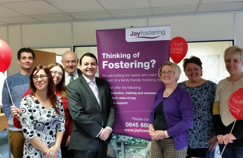 Alberto Costa MP meets Jay Fostering team