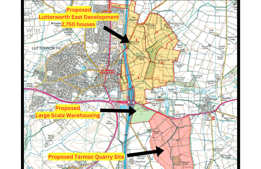 Map of Proposed Developments