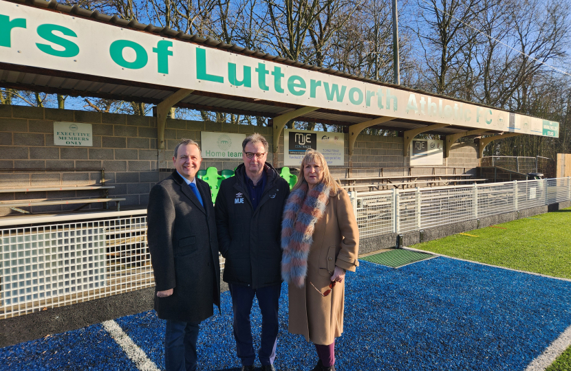 Alberto and Cllr Rosita Page with Mike English