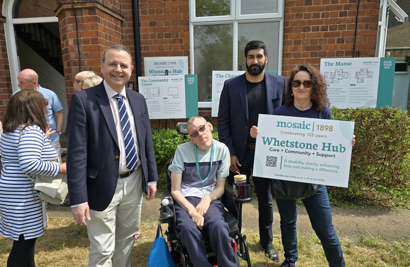 Alberto, together with the charity’s Chairman, Steve Smith did the honours of putting the very first spade in the ground to mark the occasion.