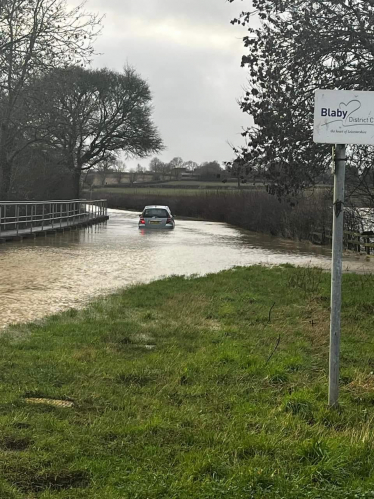 Flooding in Blaby